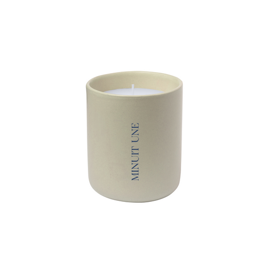 Bougie Parfumée "MINUIT UNE" – Senteur Vanille