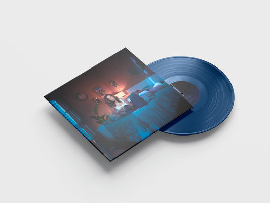 Vinyle transparent bleu - en édition limitée